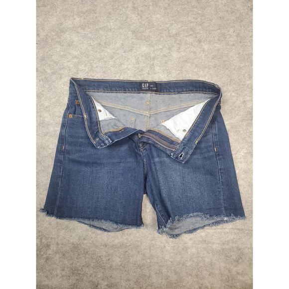 Women's Gap Size 6/28 Denim Cut Off Shorts - Picture 3 of 6